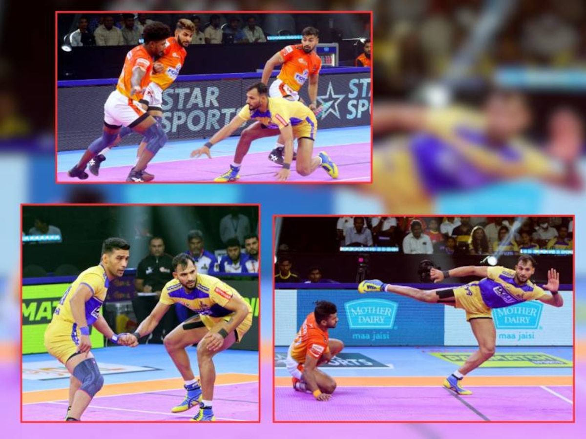 Pro Kabaddi League: तमिळ थलैवाजाने रोखली पुणेरी पलटणची आगेकूच, मिळवला दमदार विजय  title=