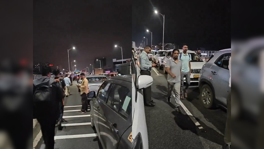 बंगळुरुत लोक फ्लायओव्हरवर गाड्या बेवारस सोडून निघून गेले, नेमकं असं काय झालं? अनेक VIDEO व्हायरल