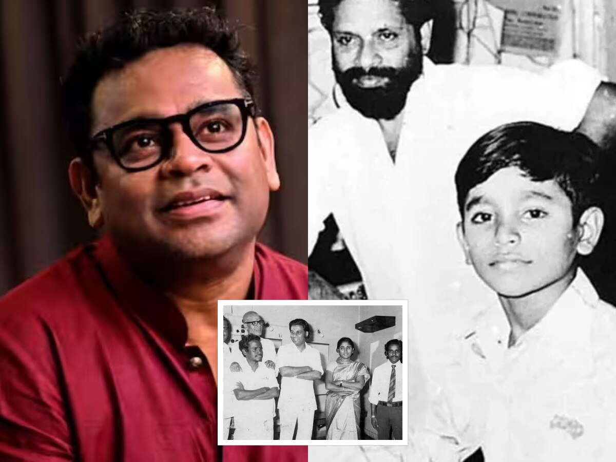 एआर रहमान कधीच आपल्या वडिलांबद्दल का बोलत नाही? त्यांचा विचार करुनच ...