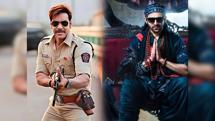 रिलीजपूर्वीच 'भूल भुलैया 3' ने 'सिंघम अगेन'ला 'या' प्रकरणात टाकले मागे 