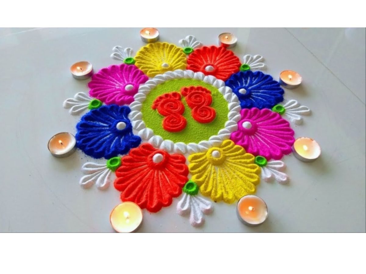 Diwali 2024 Rangoli Designs 5 10 Minute Diwali Rangoli Designs You Can Try at home 