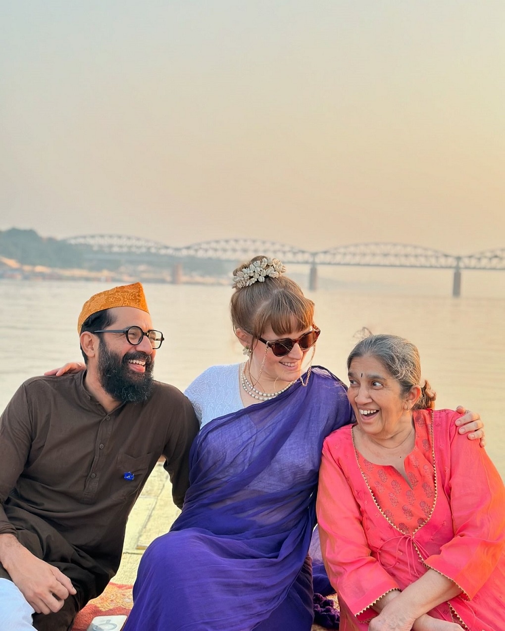 Diwali 2024 sarang sathye and paula celebrates festival of lights in varanasi with family 