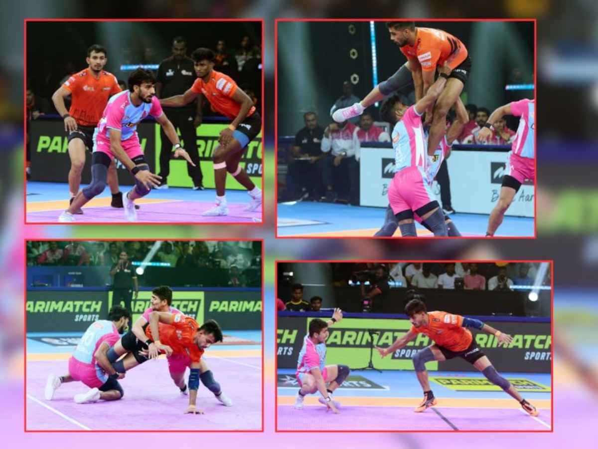 Pro Kabaddi League: अजित चव्हाणच्या बळावर यु मुम्बाने नोंदवला दुसरा विजय, जयपूर पिंक पँथर्सचा केला 2 गुणांनी पराभव title=