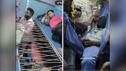 Video: माझी सीट, माझी जबाबदारी... भारतीयांचे ट्रेनमधून प्रवास करतानाचे जुगाड पाहून म्हणाला, 'What An Idea Sirji'