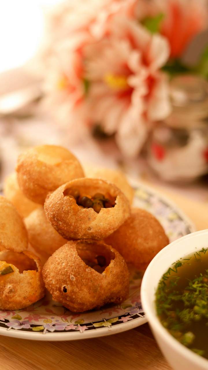 Who made the first panipuri in India 