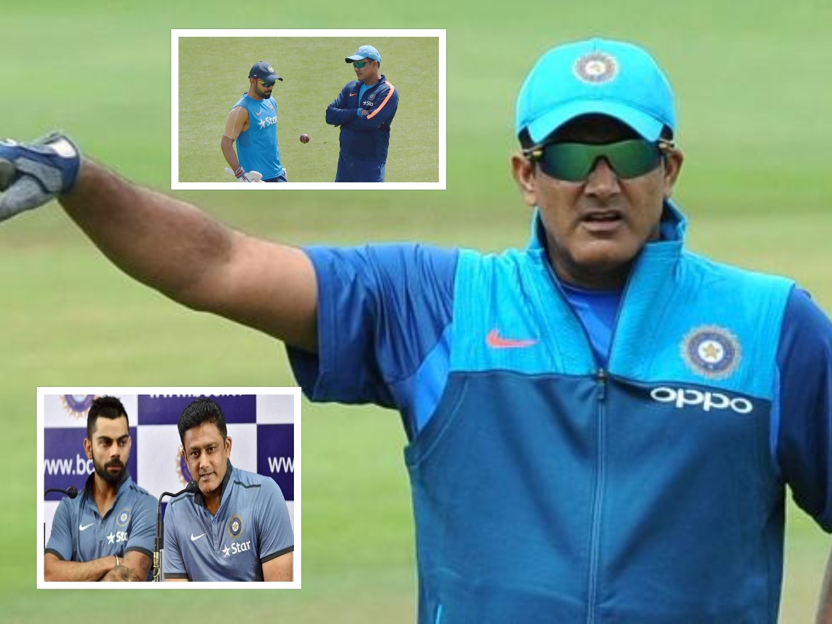 अनिल कुंबळेने वरिष्ठ खेळाडूंना अजिबात मोकळीक दिली नाही; वर्ल्डकप विजेत्या खेळाडूचा खुलासा, 'रवी शास्त्री तर...' अनिल कुंबळेने वरिष्ठ खेळाडूंना अजिबात मोकळीक दिली नाही; वर्ल्डकप विजेत्या खेळाडूचा खुलासा, 'रवी शास्त्री तर...'