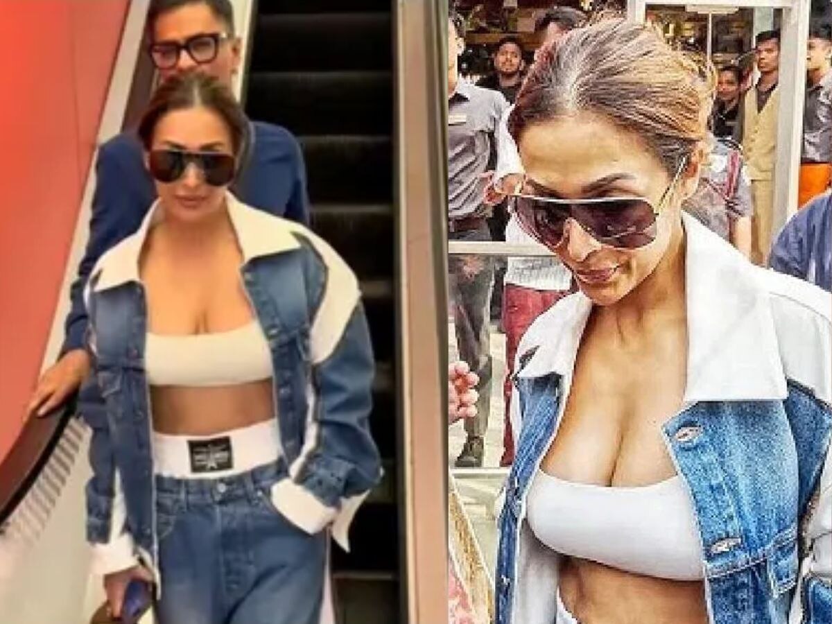 'बाई... जरा तरी ठेव!' लहान मुलांच्या कार्यक्रमात असले कपडे? ड्रेसिंग सेन्समुळे मलायका अरोरा ट्रोल