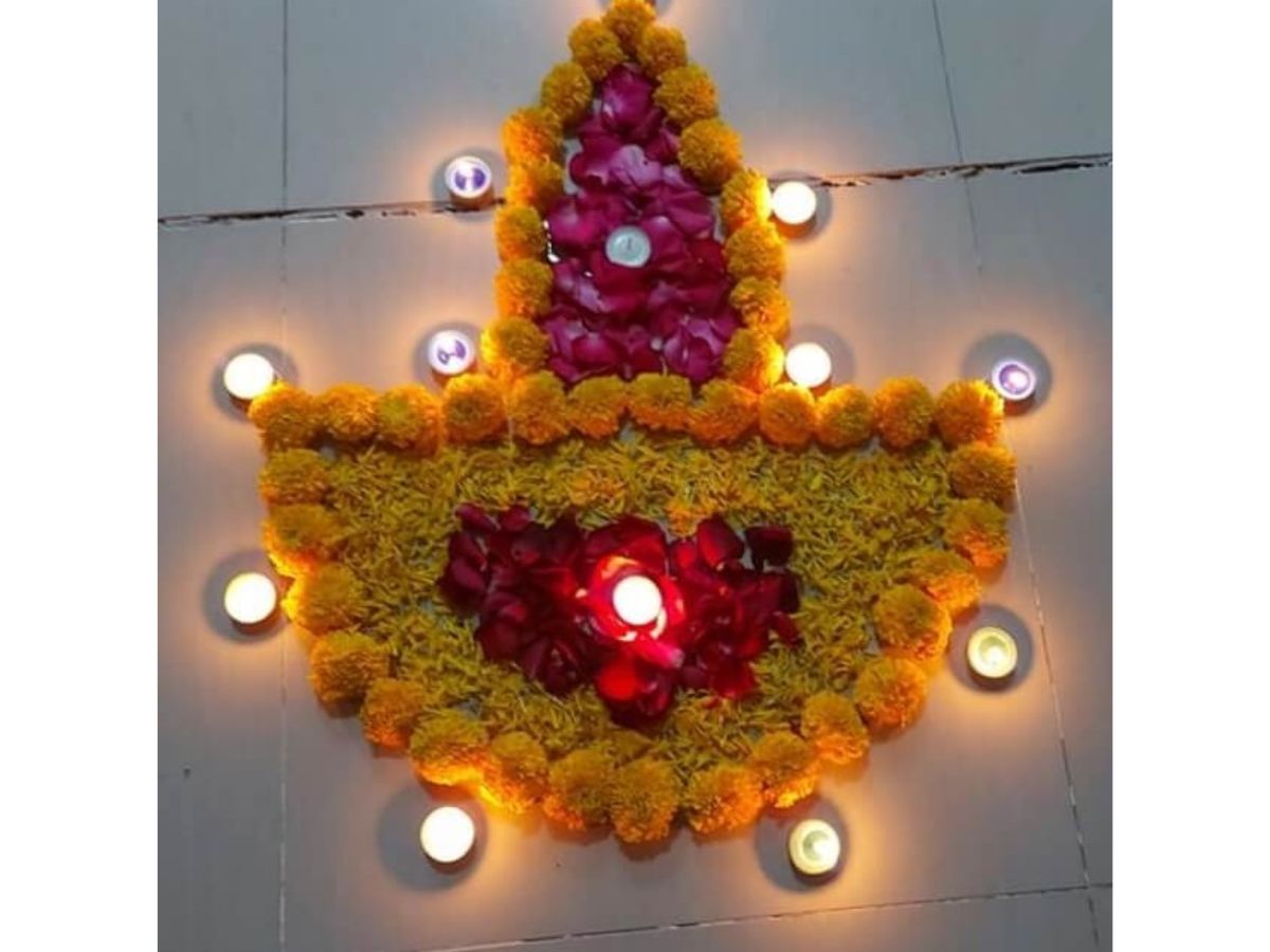 Very Easy Diwali Rangoli Designs For Dev Diwali 2024