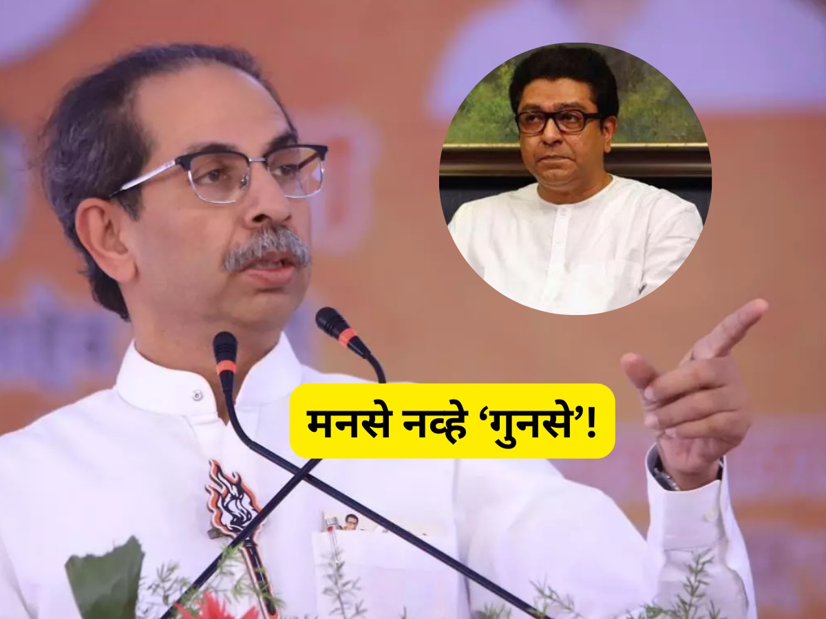 Uddhav Thackeray Exclusive: मनसे नव्हे 'गुनसे'! उद्धव ठाकरेंनी सांगितला राज ठाकरेंच्या पक्षाचा फुलफॉर्म  title=