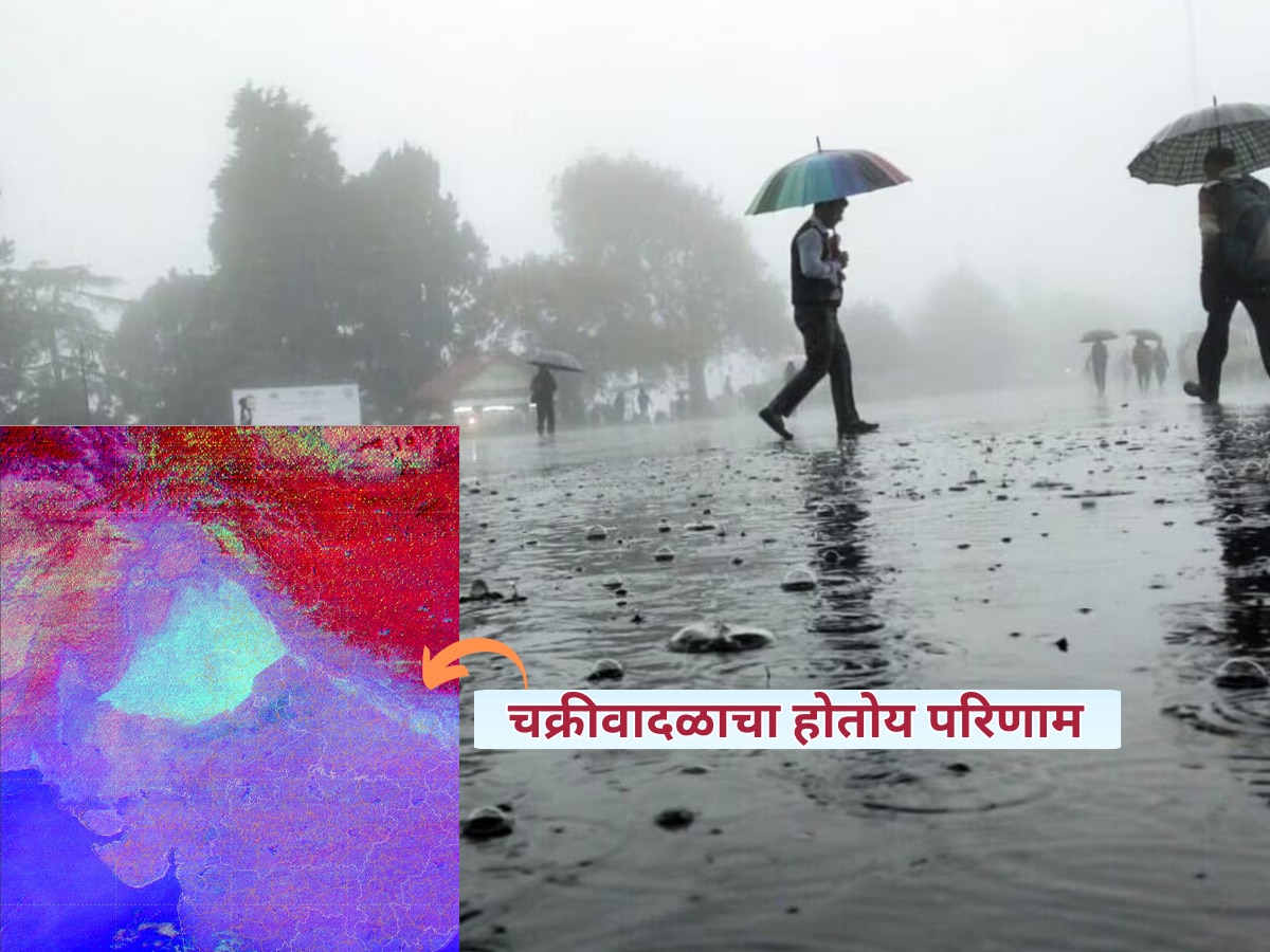 Maharashtra Weather Update : चक्रीवादळाचा राज्यावर परिणाम; 'या' जिल्ह्यात पावसाची शक्यता  title=