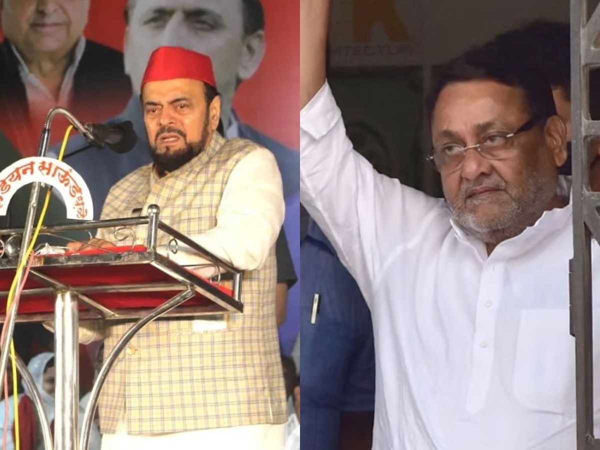 Mankhurd Nawab Malik vs Abu Azmi: अबू आझमी तिसऱ्या फेरीअखेर 1030 मतांनी आघाडीवर title=