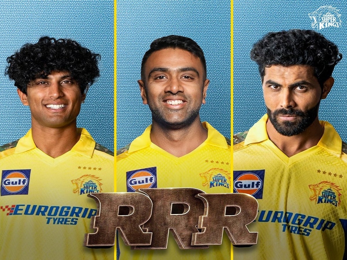 CSK मध्ये आता RRR चा जलवा; अष्टपैलू खेळाडूंची तिगडी मैदान गाजवणार title=