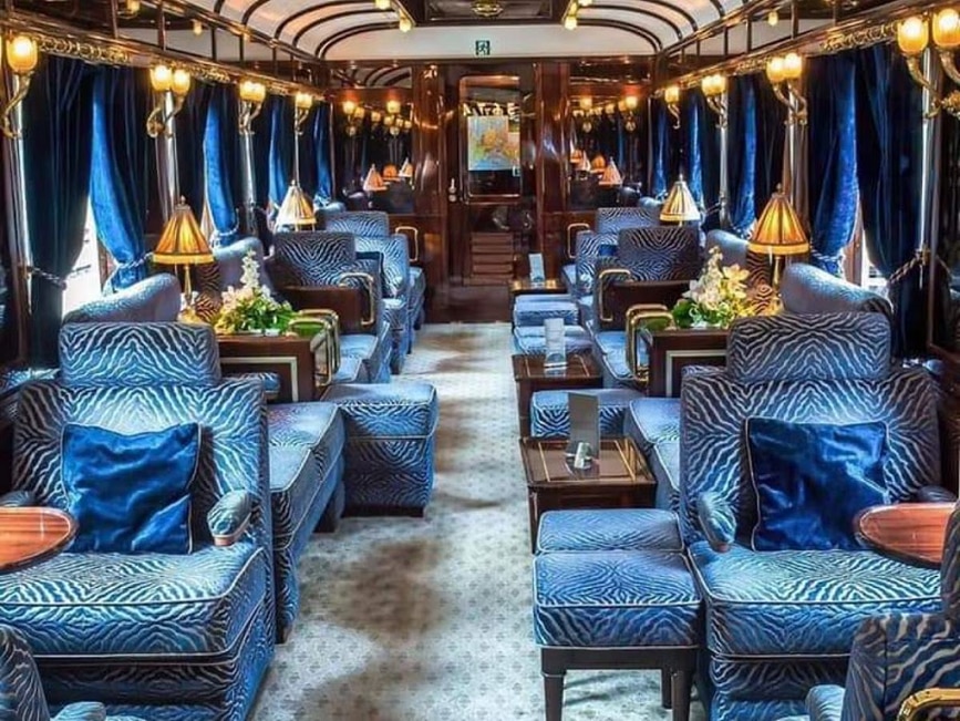 Worlds most luxurious train orient Express route ticket rates and inside photos 