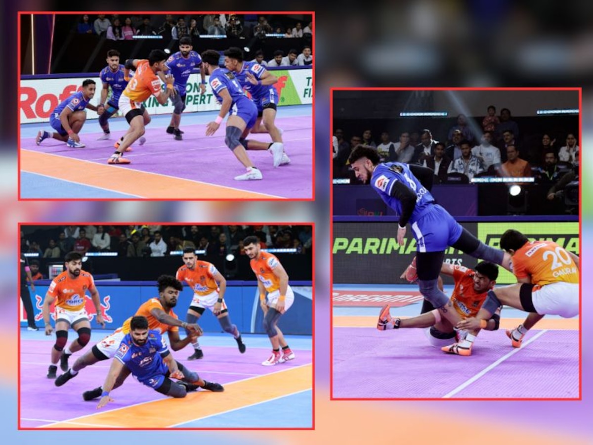 Pro Kabaddi League: हरियाना स्टिलर्सचा पुणेरी पलटणवर ३८-२८ असा दणदणीत विजय! ठरली एकतर्फी लढत title=