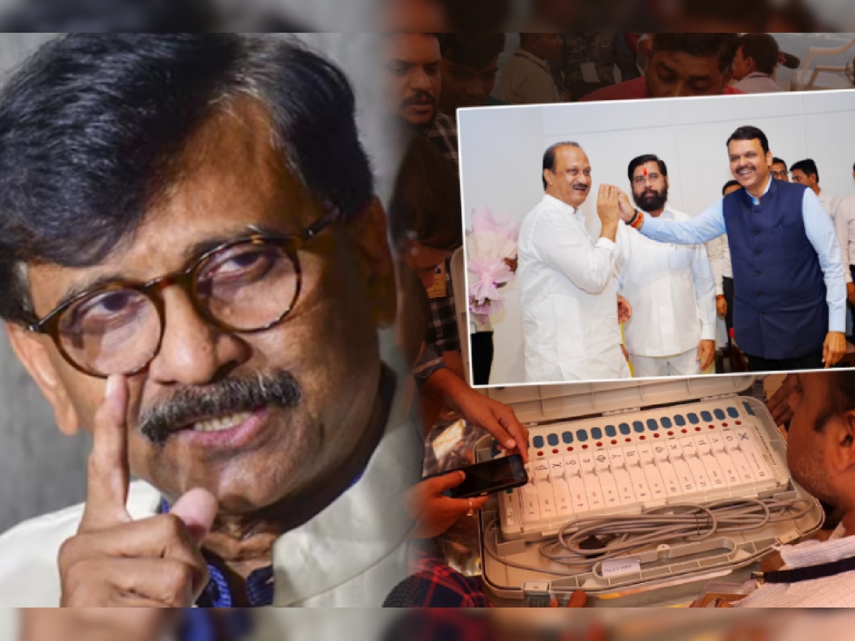 'EVM गर्भार आहे' म्हणत राऊतांचा हल्लाबोल! म्हणाले, 'राज्यात एक प्रकारची गूढ...' title=