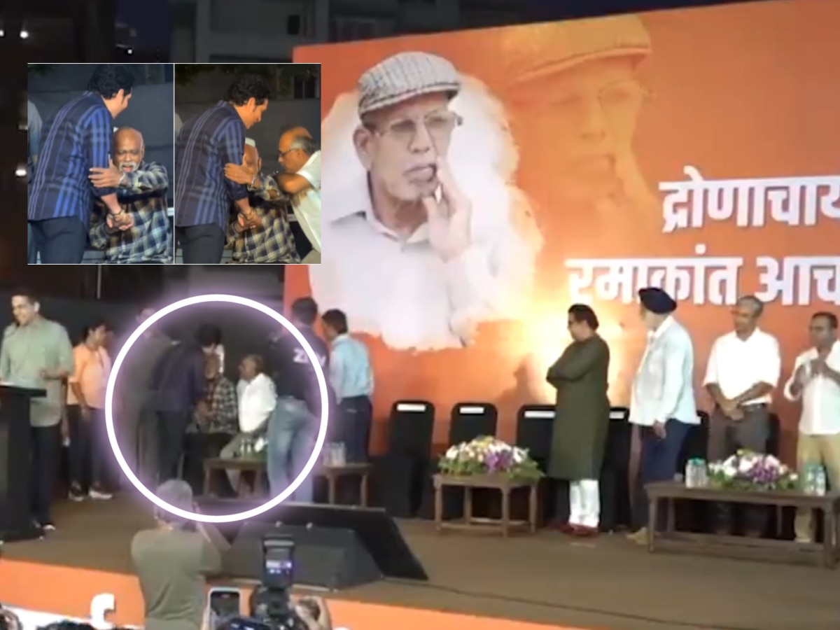 VIDEO: सचिन भेटायला आला पण विनोद कांबळी उभाही राहू शकला नाही; मैत्रीतला भावूक क्षण राज ठाकरेही पाहतच राहिले! title=