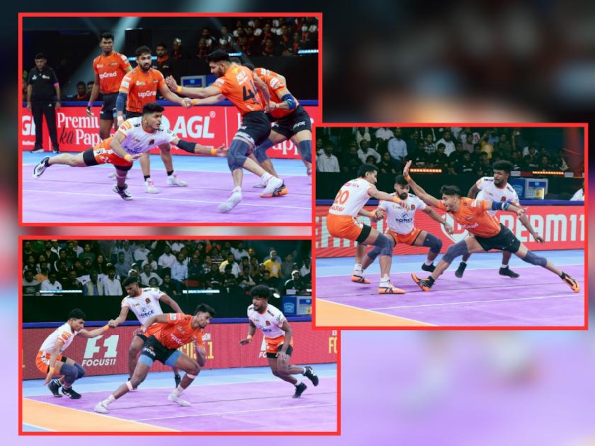 Pro Kabaddi League: घरच्याच मैदानावर पुणेरी पलटण अपयशी, यु मुम्बानी  सोळा गुणांनी मिळवला विजय title=