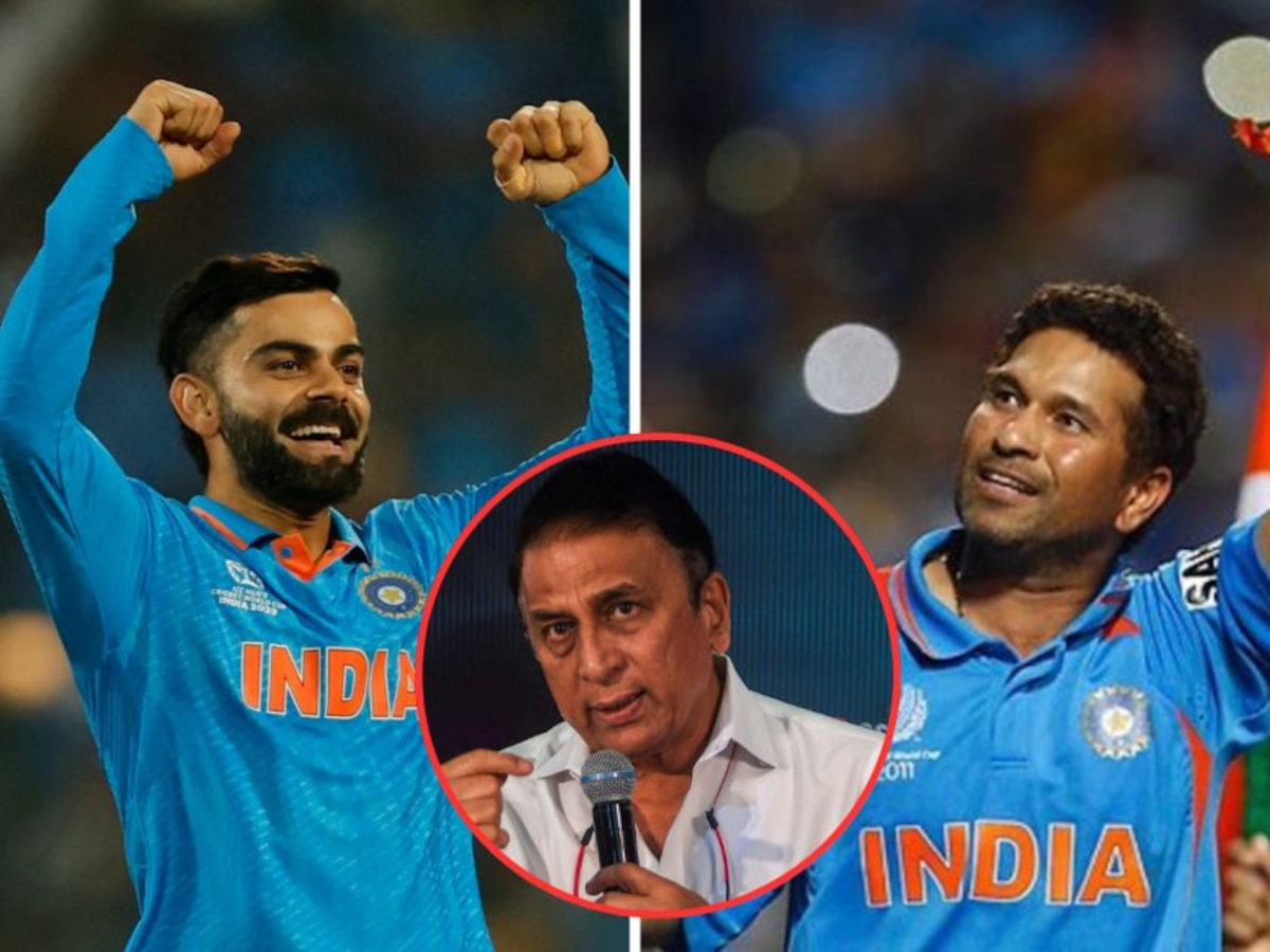 Sachin vs Virat: सचिन तेंडुलकर आणि विराट कोहली यांच्यात श्रेष्ठ कोण? सुनील गावस्करांचे उत्तर एकदा ऐकाच   title=