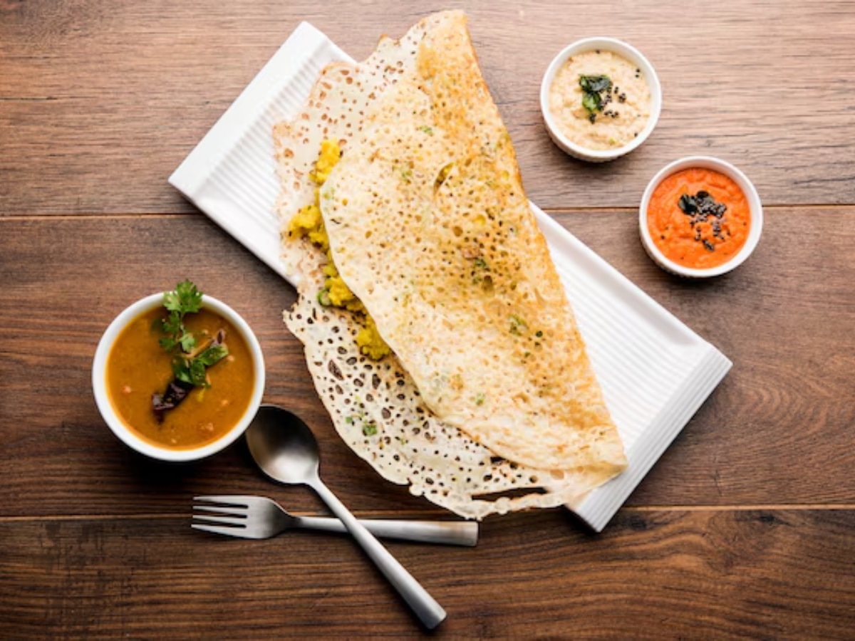 Chickpea Dosa Recipe: मसाला डोसा खाऊन कंटाळा आलाय? बनवा काबुली चण्याचा चविष्ट डोसा, जाणून घ्या रेसिपी  title=