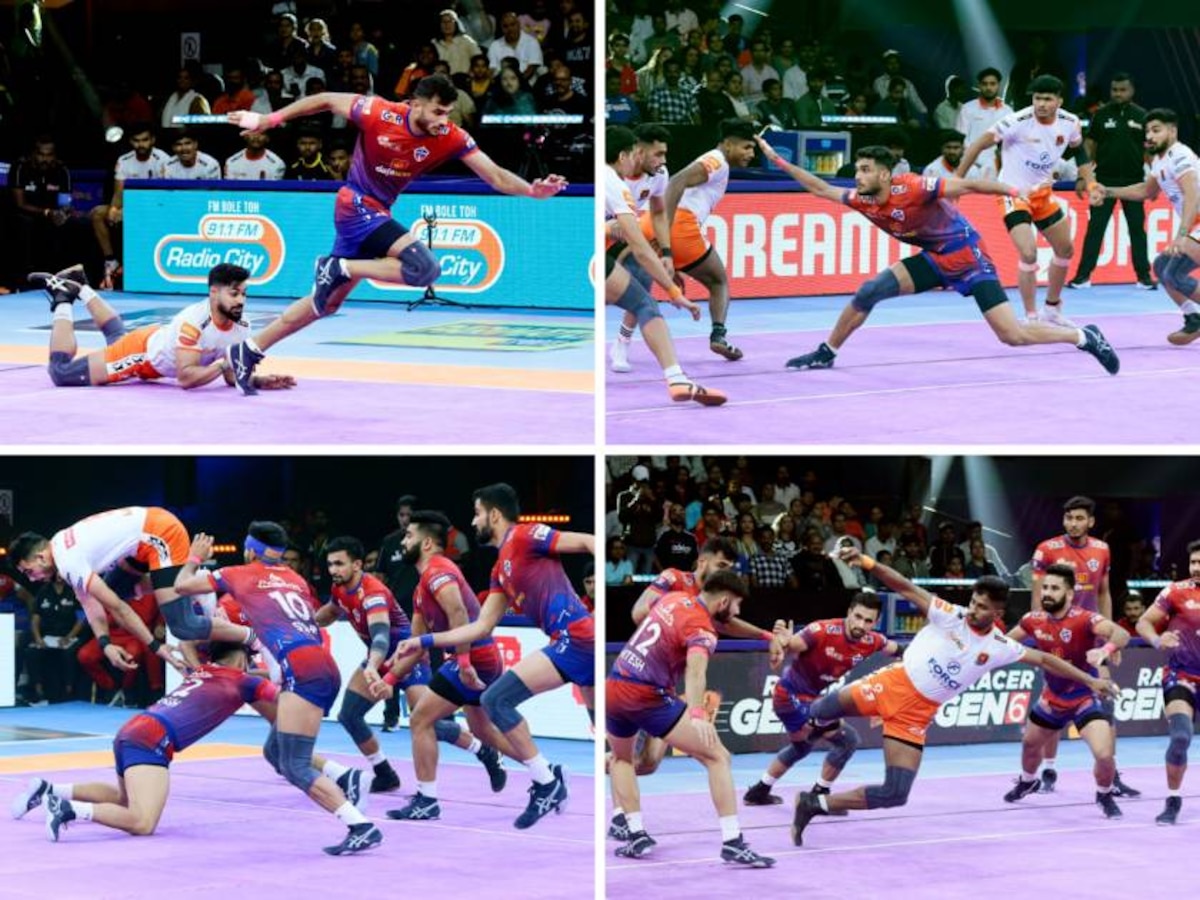 Pro Kabaddi League: पुणेरी पलटणची झुंज अपयशी, युपी योद्धाजने मिळवला 36-33 असा विजय title=