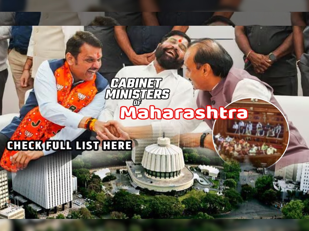 Maharashtra Cabinet Ministers Full List: असं असेल फडणवीस 3.0 सरकारचं मंत्रीमंडळ! पाहा 42 मंत्री कोण title=