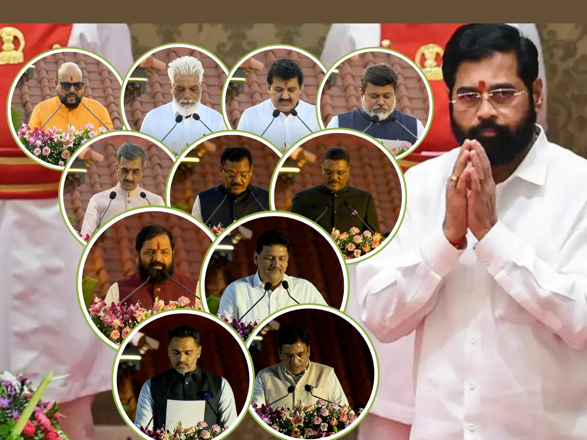 Shivsena 11 Leaders take Oath Of Cabinet Ministers of Maharahstra know Details