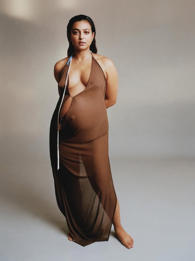 Embraced how i look at pregnancy time radhika apte shared maternity pictures and note 