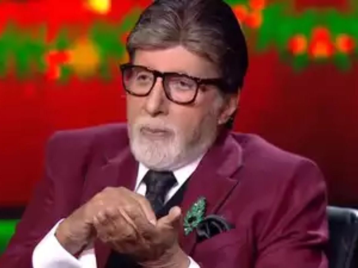 KBC 16 : बिग बींनी आधी विचारला 'हनीमून'चा अर्थ; नंतर 3.20 लाखांच्या प्रश्नावर स्पर्धकाने काय केलं जाणून घ्या title=