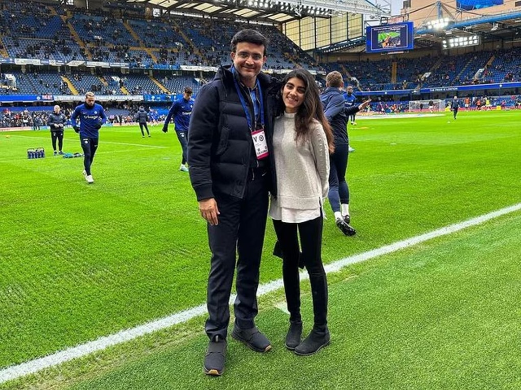 sourav ganguly daughter name what does she do 