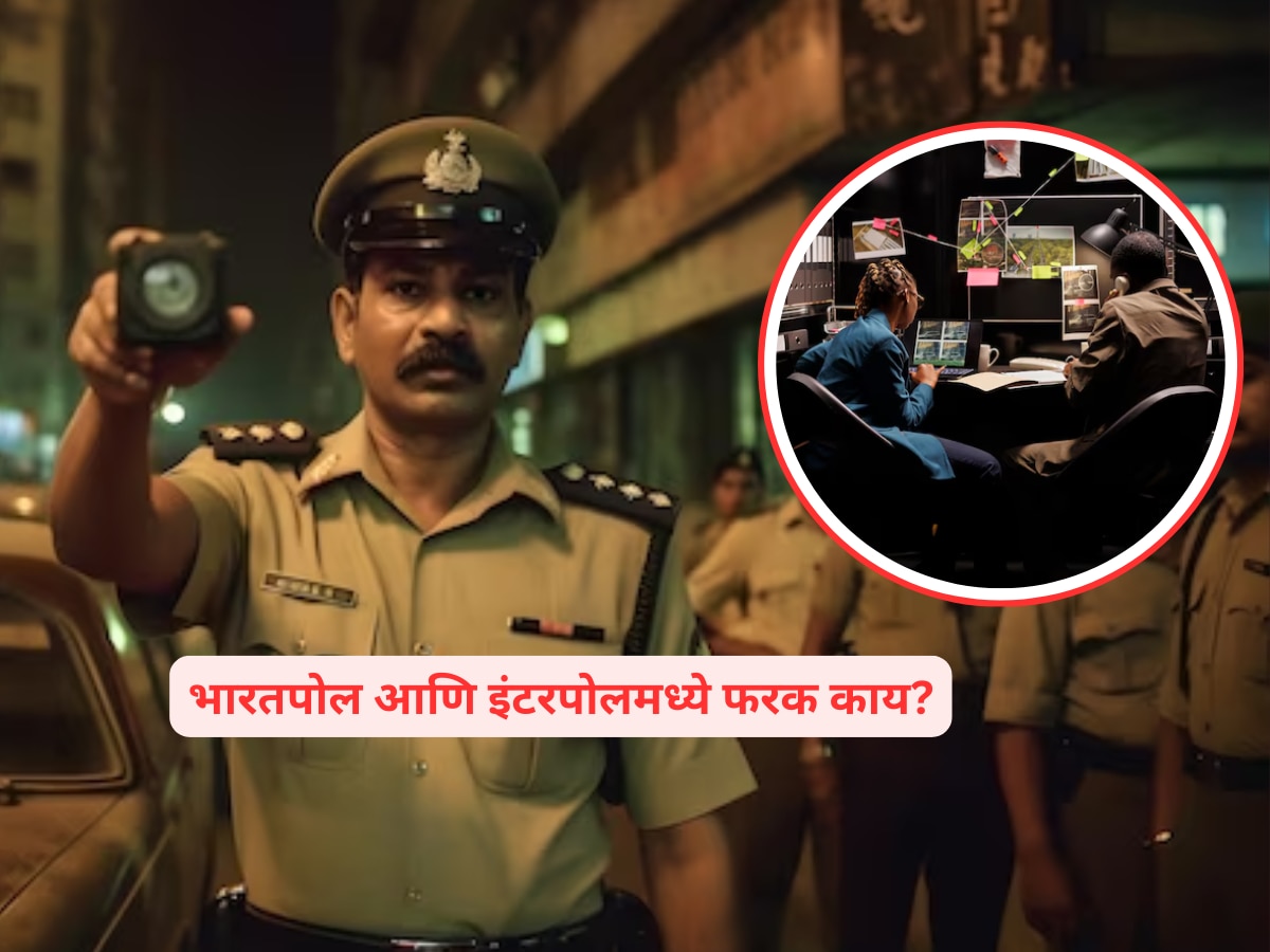 Bharatpol and Interpol Difference work against criminals Marathi News 