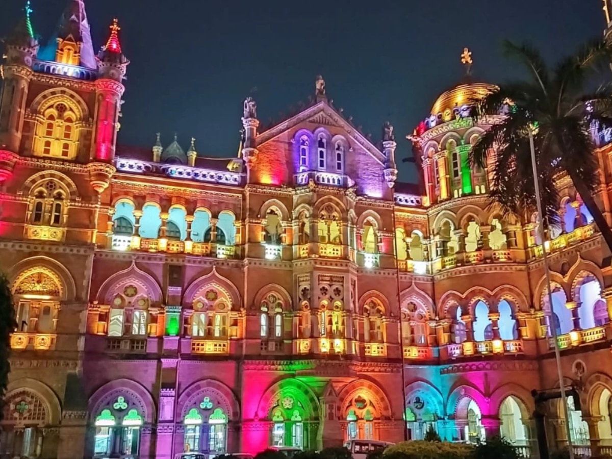 India First and Oldest Railway Station Photos CSMT Pics Marathi News