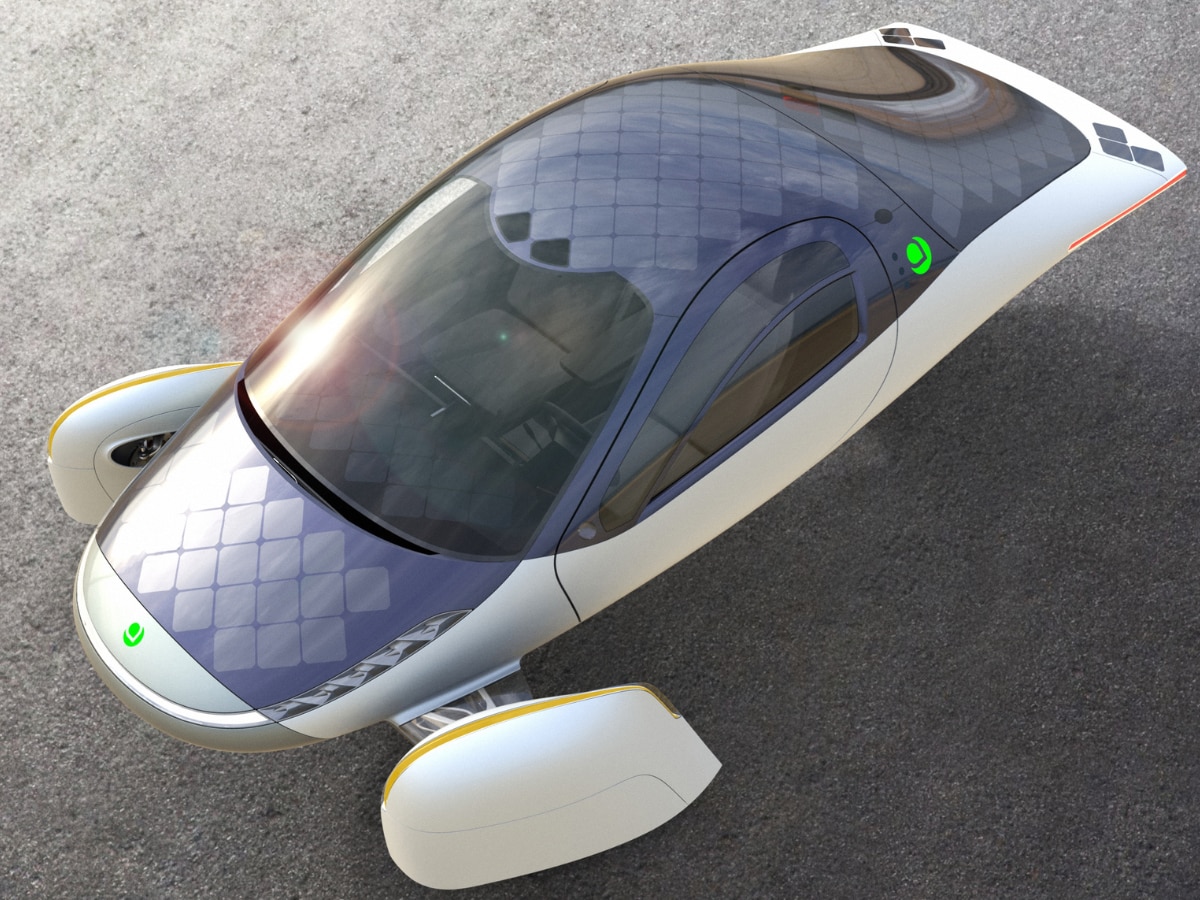 Solar car aptera motors in consumer electronics show Tech Marathi News