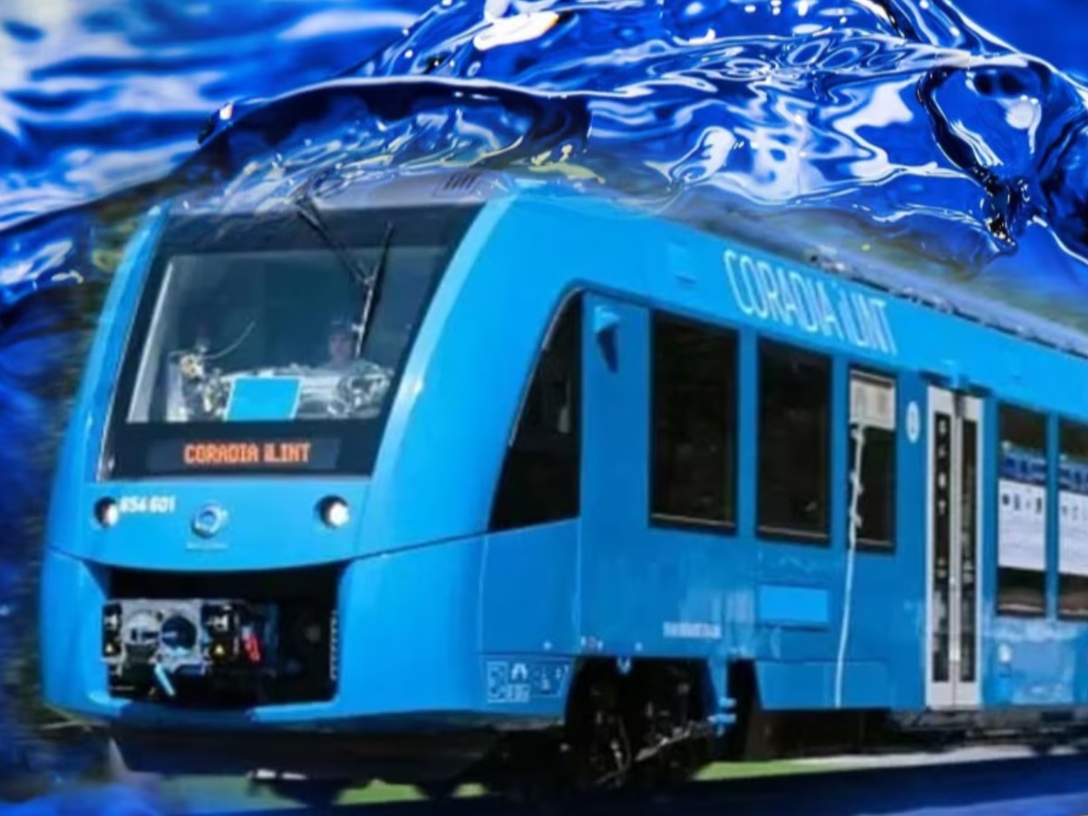 Worlds Most Powerful Hydrogen Train indian Railway Upgrad infra Marathi News