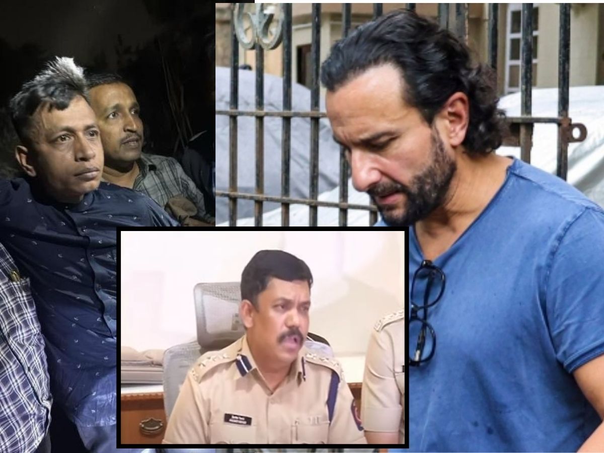 6 महिन्यांपूर्वी तो मुंबईत आला, नाव बदललं; पोलिसांनी सांगितलं सैफवर हल्ला का झाला? 6 महिन्यांपूर्वी तो मुंबईत आला, नाव बदललं; पोलिसांनी सांगितलं सैफवर हल्ला का झाला?