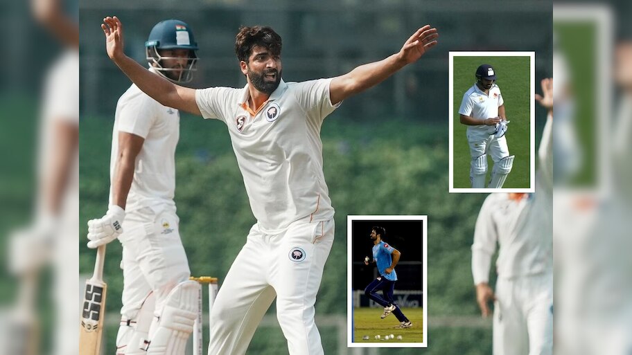 Ranji Trophy: रोहित, रहाणे आणि शिवम दुबेची विकेट काढणारा 6.4 फूट उंचीची उमर नजीर आहे तरी कोण?