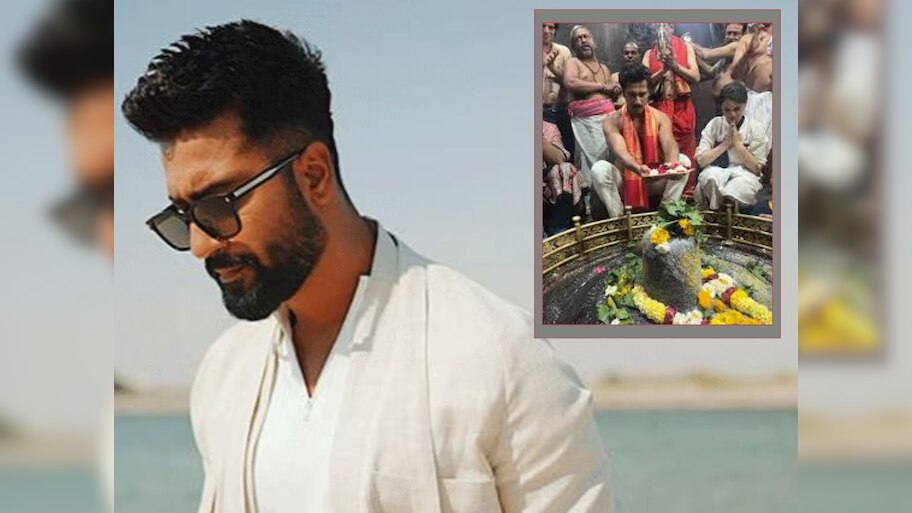 'छावा'च्या प्रदर्शनापूर्वी विकी कौशलचं देवदर्शन, घृष्णेश्वर मंदिरातील फोटो व्हायरल