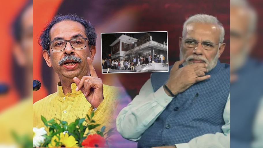 ...आणि हे म्हणे हिंदूंचे रक्षक; ठाकरेंच्या शिवसेनेकडून थेट मोदींचा उल्लेख करत हल्लाबोल
