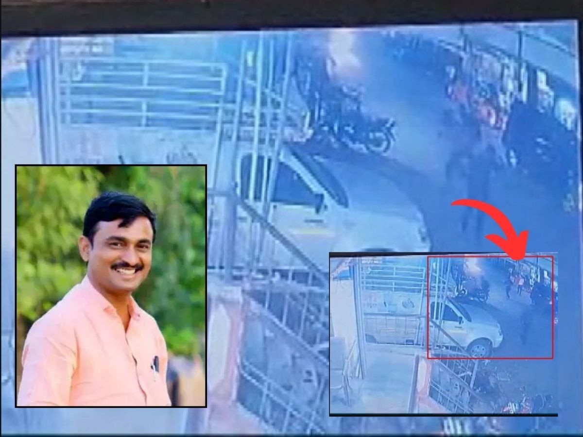 संतोष देशमुख Murder Case : स्कॉर्पिओचा 'तो' धक्कादायक CCTV समोर; 6 आरोपी अन्...   title=