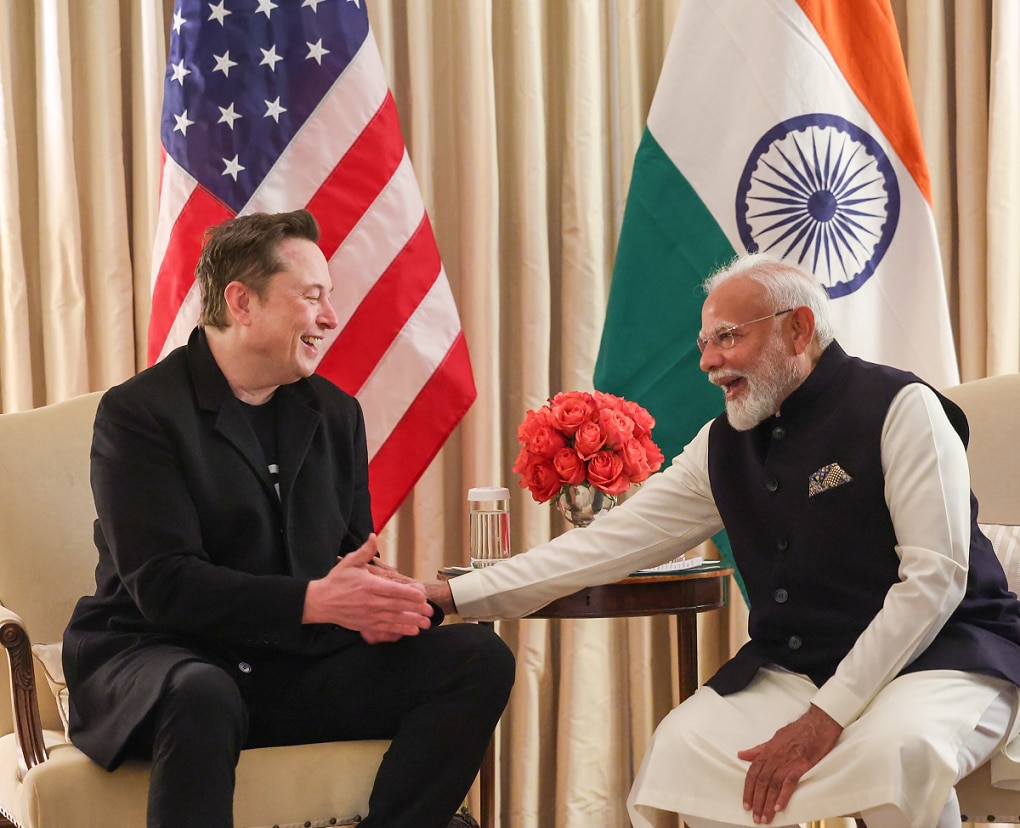 PM Modi Meets Elon Musk and his family In US America shares photos 