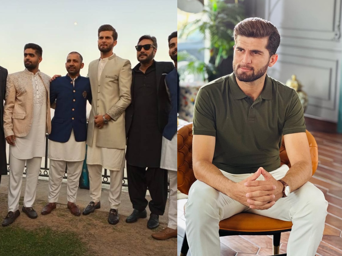 PAK vs NZ Champions Trophy 2025 Shaheen Afridis wife Ansha Afridi Beautiful Photos