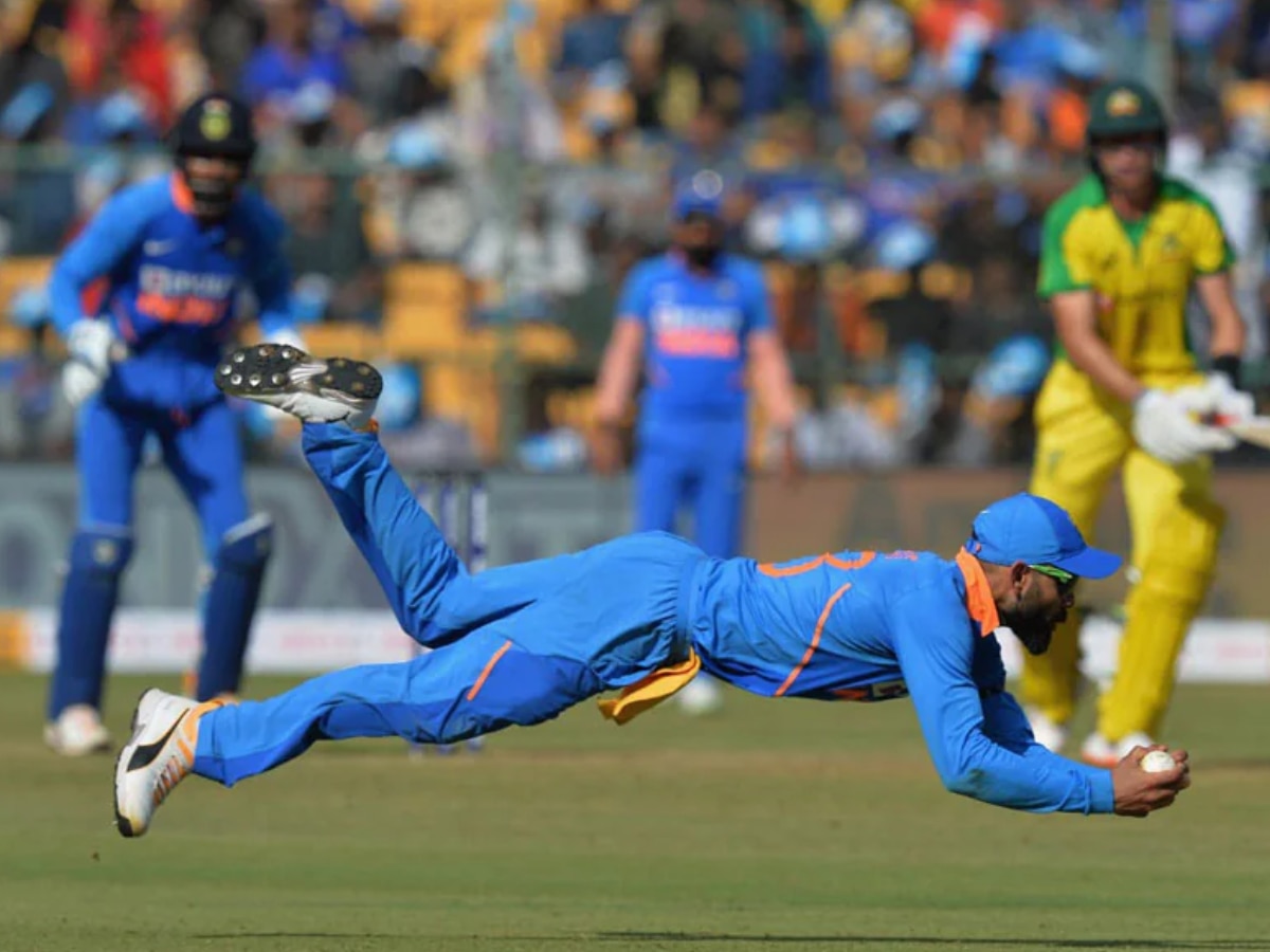 Top 5 Indian players with the most catches in ODIs