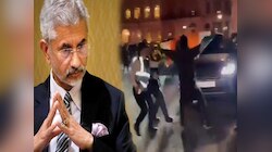 London मध्ये तिरंग्याचा अपमान; खलिस्तान समर्थकाची परराष्ट्र मंत्र्यांच्या कारसमोर धाव, भारतविरोधी घोषणाबाजी करत... 