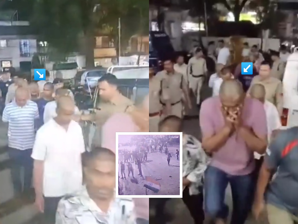 भारताचा विजय साजरा केला म्हणून पोलिसांनी तरुणांचं मुंडन करत परेड काढली; कारण वाचून म्हणाल 'हे तर...' भारताचा विजय साजरा केला म्हणून पोलिसांनी तरुणांचं मुंडन करत परेड काढली; कारण वाचून म्हणाल 'हे तर...'