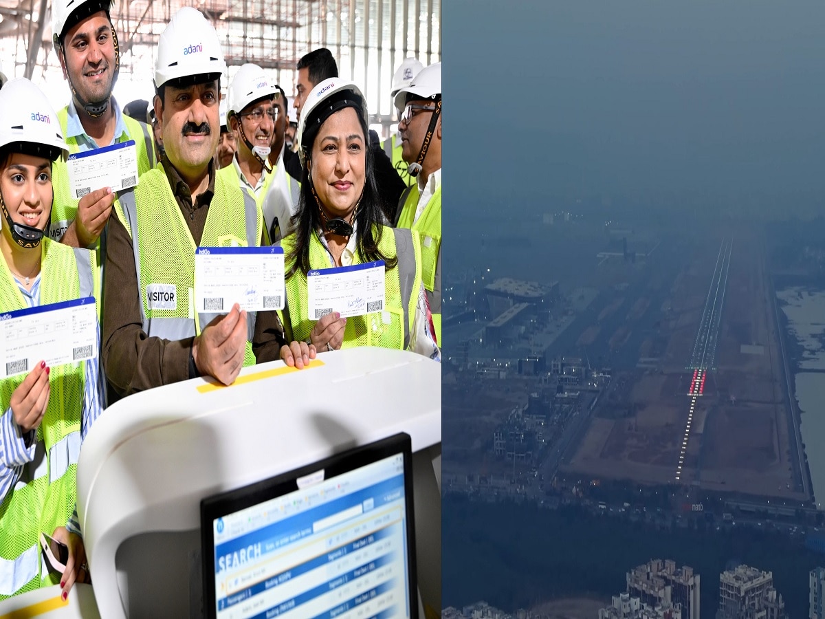 Big update about Navi Mumbai Airport Gautam Adani announced the inauguration date