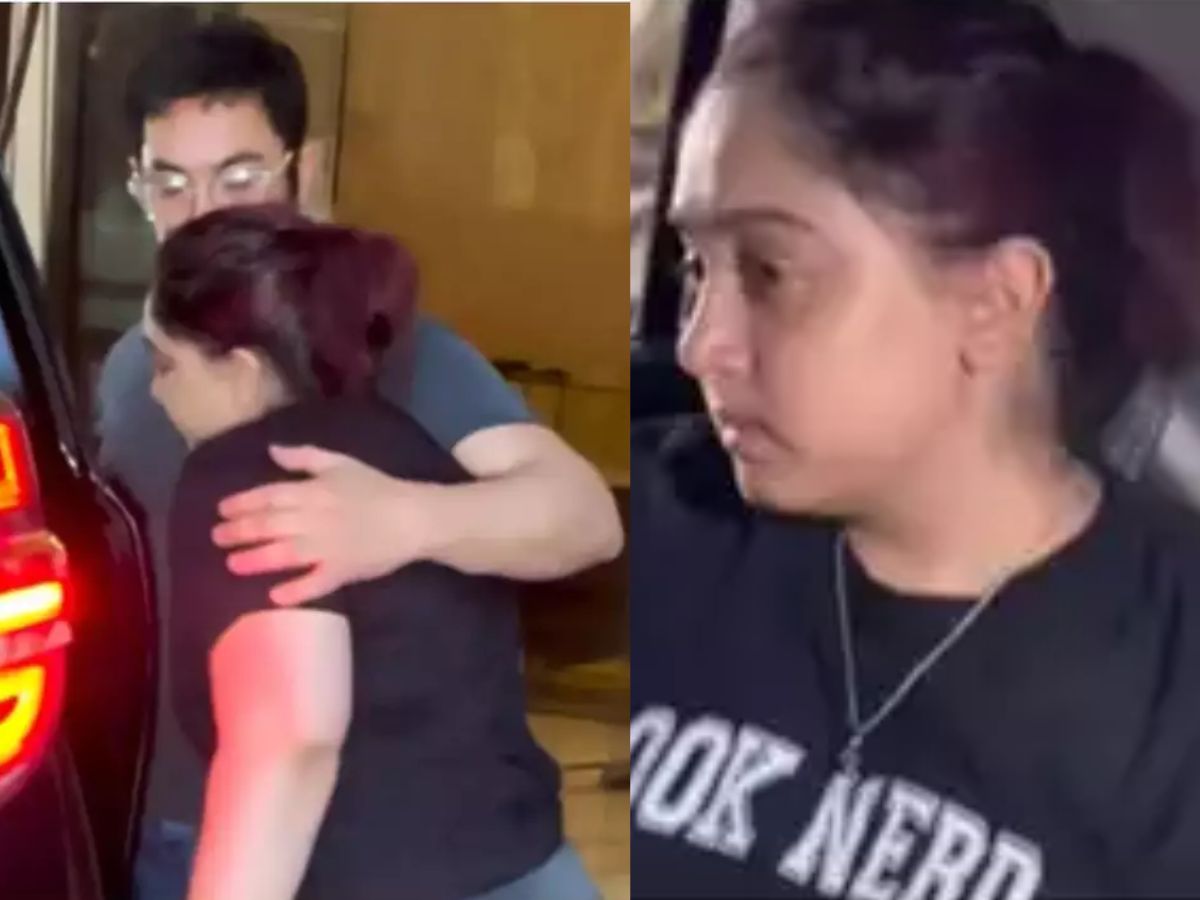वडील आमिर खानला भेटल्यानंतर इरा खानला अश्रू अनावर; VIRAL VIDEO नं वेधलं सगळ्यांचं लक्ष वडील आमिर खानला भेटल्यानंतर इरा खानला अश्रू अनावर; VIRAL VIDEO नं वेधलं सगळ्यांचं लक्ष