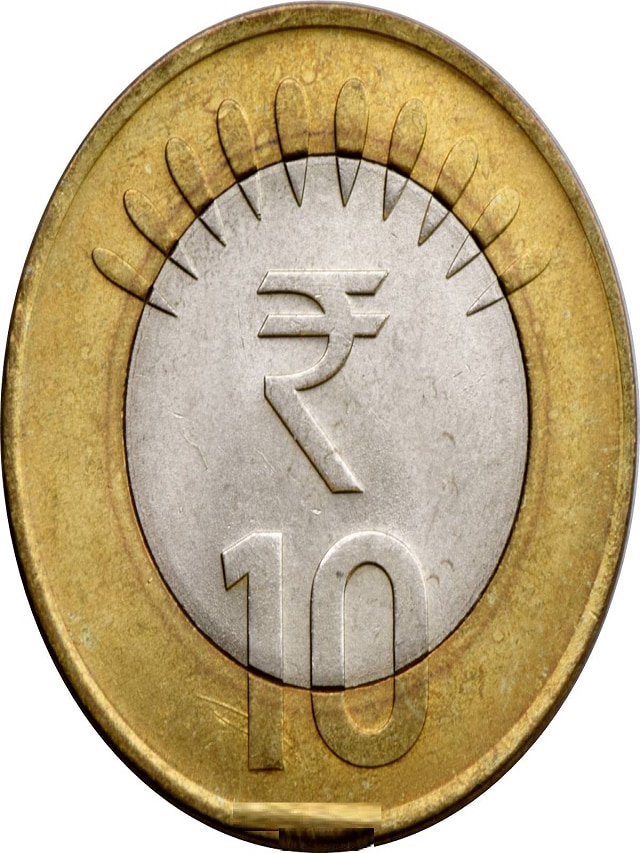 indian currency, indian currency coin, ₹10 indian coin, indian coin made of material, indian coin used metal, indian coin yellow part