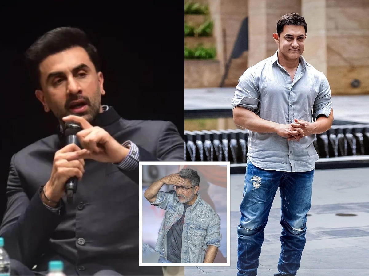 रणबीरने उडवली आमीर खानच्या उंचीची खिल्ली, म्हणाला 'त्यांच्या डोक्यात...', VIDEO व्हायरल