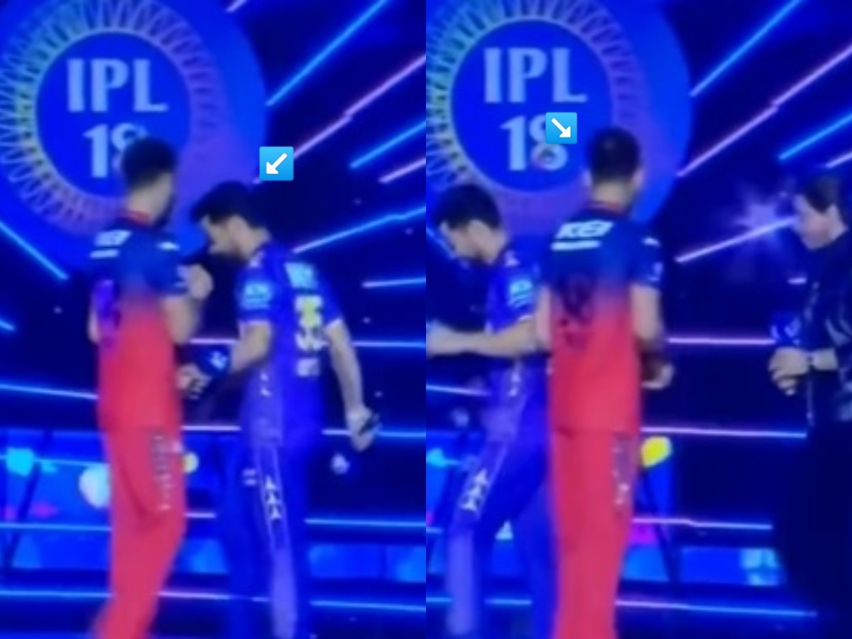 IPL 2025 रिंकू सिंगकडून विराट कोहलीचा अपमान?, IPL सोहळ्यातील 'तो' VIDEO व्हायरल