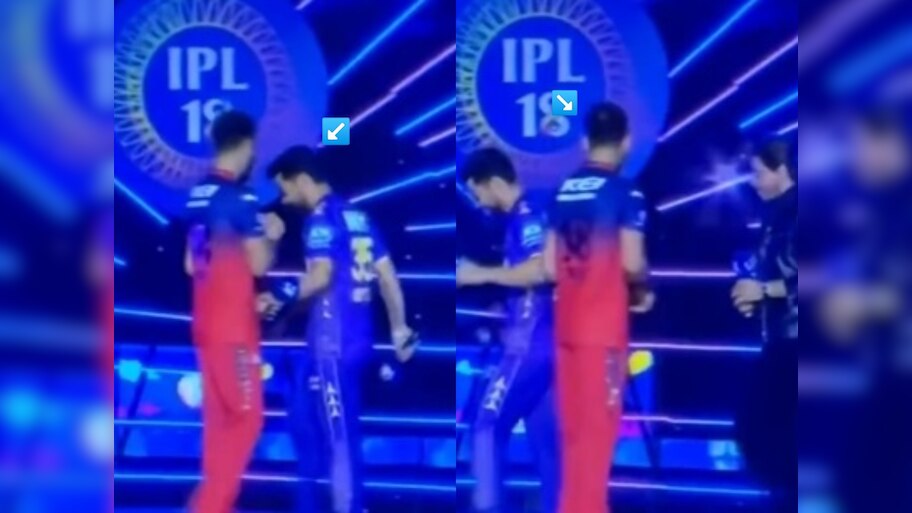 IPL 2025 रिंकू सिंगकडून विराट कोहलीचा अपमान?, IPL सोहळ्यातील 'तो' VIDEO व्हायरल