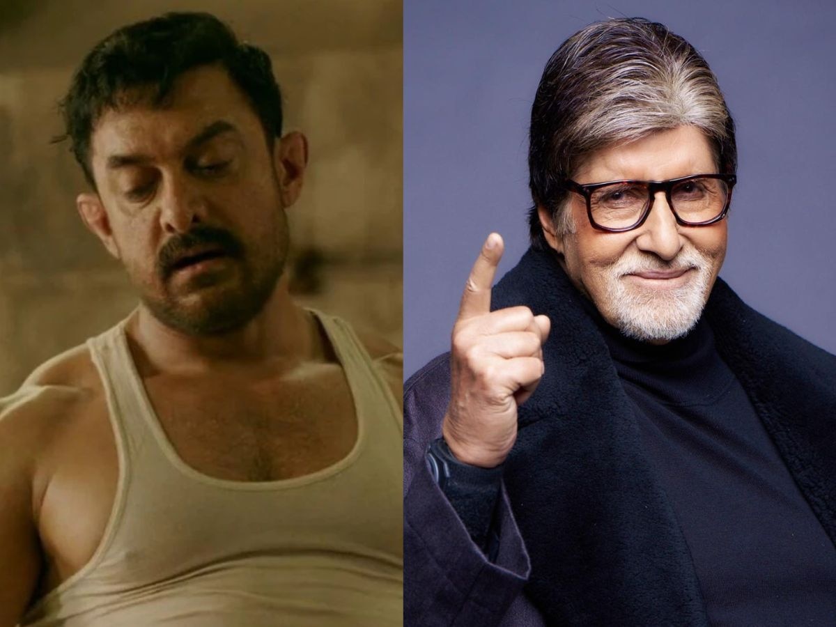'दंगल'मध्ये आमिर खानकडून झाली 'ही' चूक; फक्त अमिताभ बच्चन यांच्या आली लक्षात